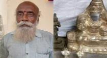Temple priest arrested for hoarding idols