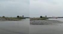 Land Rises Above Water in Haryana viral video