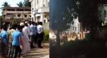 Mangalore Uppinangady Police Station PFI Protesters Attacked 9 Police After Lathy Charge 30 Injured 