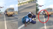 Chengalpattu Melmaruvathur Student slip From Bus Trending Video 