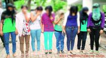 telangana-prostitution-18-girls-rescued