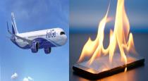 Indigo Flight Travel Passenger Mobile Fired in Air Controlled by Crew 