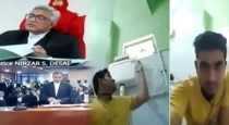 Man-appears-in-toilet-for-video-hearing