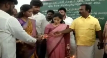 Mayor-priya-mla-pallavi-clash-school-building-inaugurat