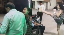 Greater-noida-woman-security-guard-food-delivery-rage