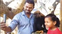 Kanyakumari Nagarcoil Selfie Monkey Enjoy with Peoples 