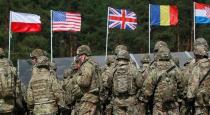 Russia Aggressive Action Ukraine US and NATO Troops Deployed Europe Ukraine Border Countries 