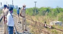 Ranipet Nemili Man Murder and Burned Body Recovered Railway Track