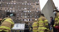New York Appartment Building Fire Accident 19 Died Inculding 9 Children
