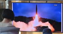 North Korea Fire unidentified projectile Missile 