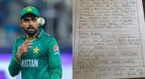 young boy wrote letter to pakisthan captain