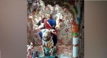 Pakistan Karachi Hindu Temple God Statue Damaged by Stranger 