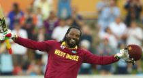 Gayle hits highest sixers