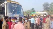 Pondicherry Private Bus Driver and Conductor Attacked by Ganja Gangs 