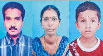 Viluppuram Native Man Live Chennai Puduvannarpet Suicide with Family due to Loan Issue 