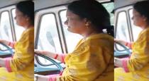 Maharashtra Pune Woman Drive Van Driver suffers seizure Return Home 