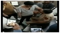 Delhi Cop Beaten By Mob Inside Police Station viral video