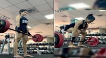 Actress Rashmika Mandana latest gym workout video goes viral