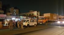 lorry with cash break down in chennai