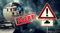 Red alert for 10 districts due to heavy rains No travel at night