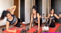 actress sakshi agarwal workout video