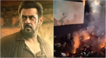 Actor Salman Khan Tiger 3 Movie Theatre Firecrackers Issue Salman Condemn to Fans 