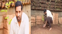 Actor Santhanam Welcomes new Year 2024 Plant a Tree 