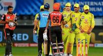 Dhoni wide ball reaction against to srh viral video