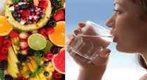 Do not drink water after eating those fruits