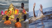Man-death-vinayagar-statue-sea