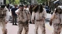 california zombie walk horror celebration
