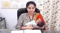 The IAS officer returned to work 14 days after the baby was born