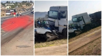 South Africa School Bus Lorry Accident 21 Died on Spot 