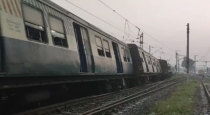 Chennai Sub Urban Electric Train Derailed 