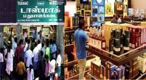 Liquor bottles sold more than usual... Tasmark shops were besieged yesterday by thugs..