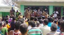 Tiruppur Kunnathur Medical Scheme Minor Girl Naked by Doctor Parents Protest at School 
