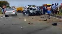 Tiruppur Dharapuram Car Accident 3 Died 3 Injury 