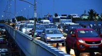 Huge traffic jam in chennai to madhurandhagam road 