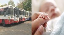 Telangana TSRTC Announce 2 Child Whom Born Bus Life Time Free Travel Bus on State 
