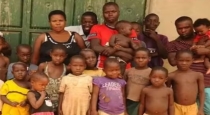 Africa Uganda girl Delivery 44 Children 