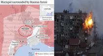 Ukraine Mariupol City Captured by Russian Troops Says Russia President Vladimir Putin 