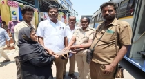 Viluppuram Ulunthurpet Private Bus Conductor Hand Over Missing Rs 10000 INR to Passenger 