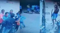 Incident of assaulting petrol punk employees under the influence of alcohol