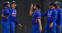 The Indian team tasted victory by 3 runs