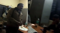 Police station turned into a mini bar during working hours... drunk policemen... sensational video..!