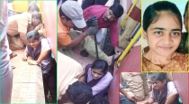 A shocking incident where a student died after falling between the train and the platform