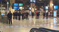 The stabbing attack that happened at the train station in Paris...