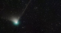 Green comet....approaches earth after 50 thousand years.