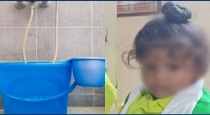 A one-year-old child fell into a bucket of water andea suffocated to death.