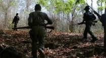 Security forces in action in Jharkhand... firing with Maoists...